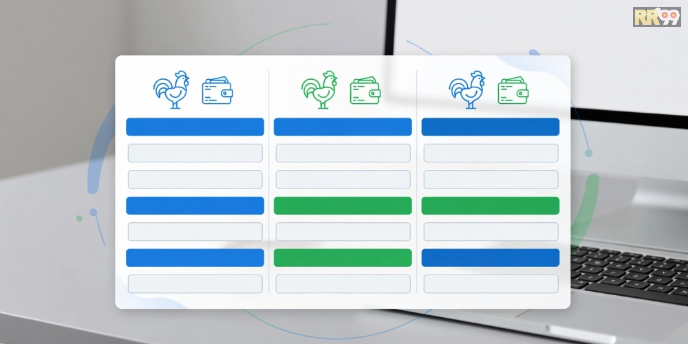 Bảng giá chi tiết các gói dịch vụ đá gà quốc tế rr99 cập nhật 2025.