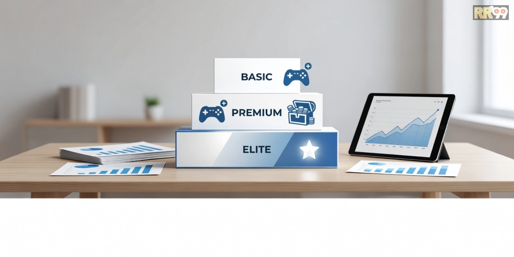 Bảng giá chi tiết các gói game khuyến mãi rr99 cập nhật 2025 với ưu đãi hấp dẫn