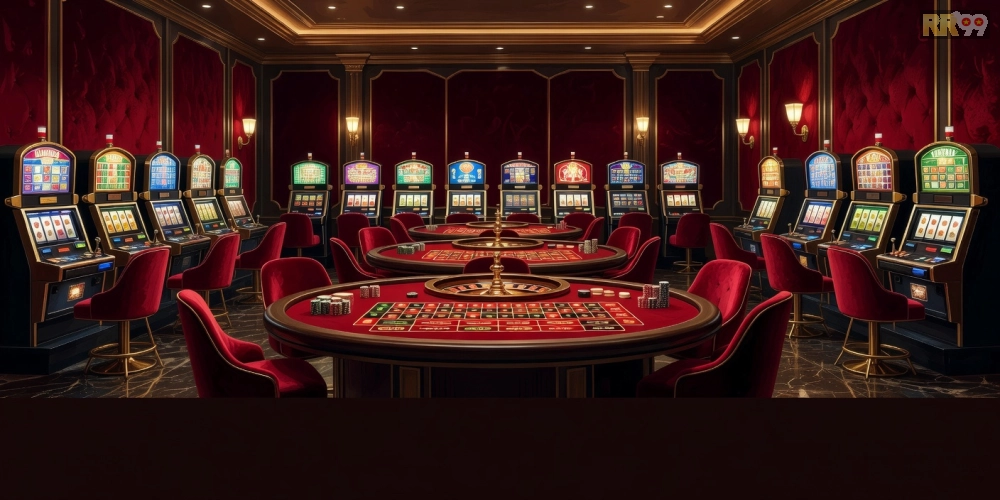 Giao diện ấn tượng của Golden RR99 Palace với trò chơi đa dạng