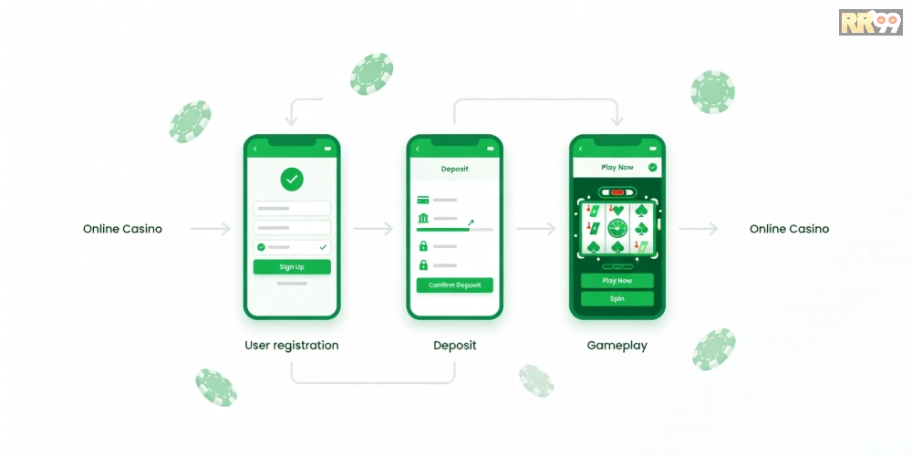 Các bước đăng ký và sử dụng top casino rr99 đơn giản