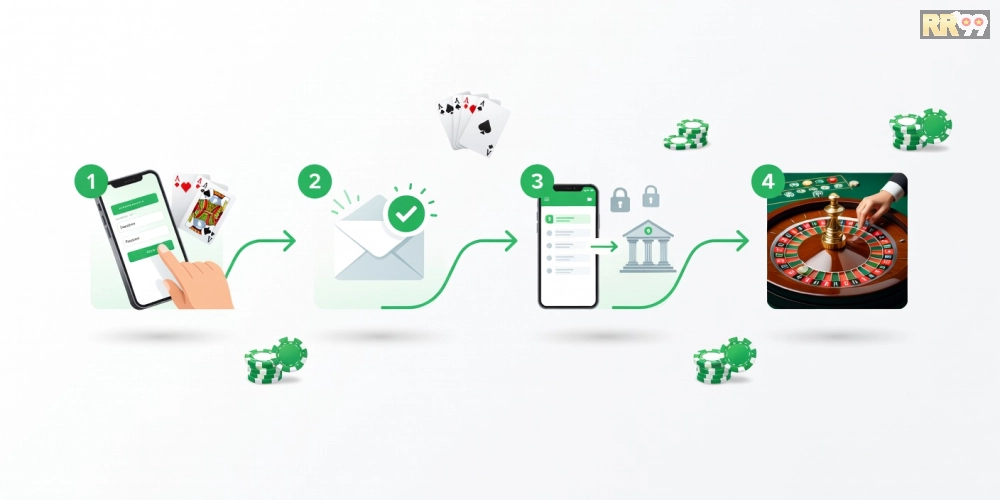 Các bước đăng ký và sử dụng live casino rr99 từ A đến Z một cách an toàn và nhanh chóng