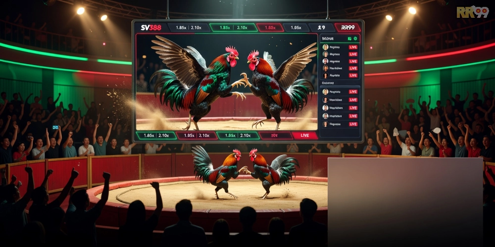 Ảnh trường gà trực tiếp trên SV388 RR99 chất lượng cao