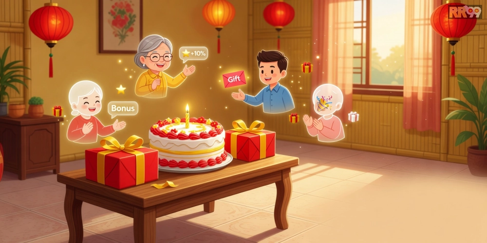 Ưu đãi sinh nhật từ RR99 với quà tặng cá nhân hóa cho khách hàng